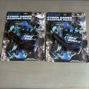 ESX360 Cyber Gamer Starter Pack Gloves Gaming Gear x 2 NEW